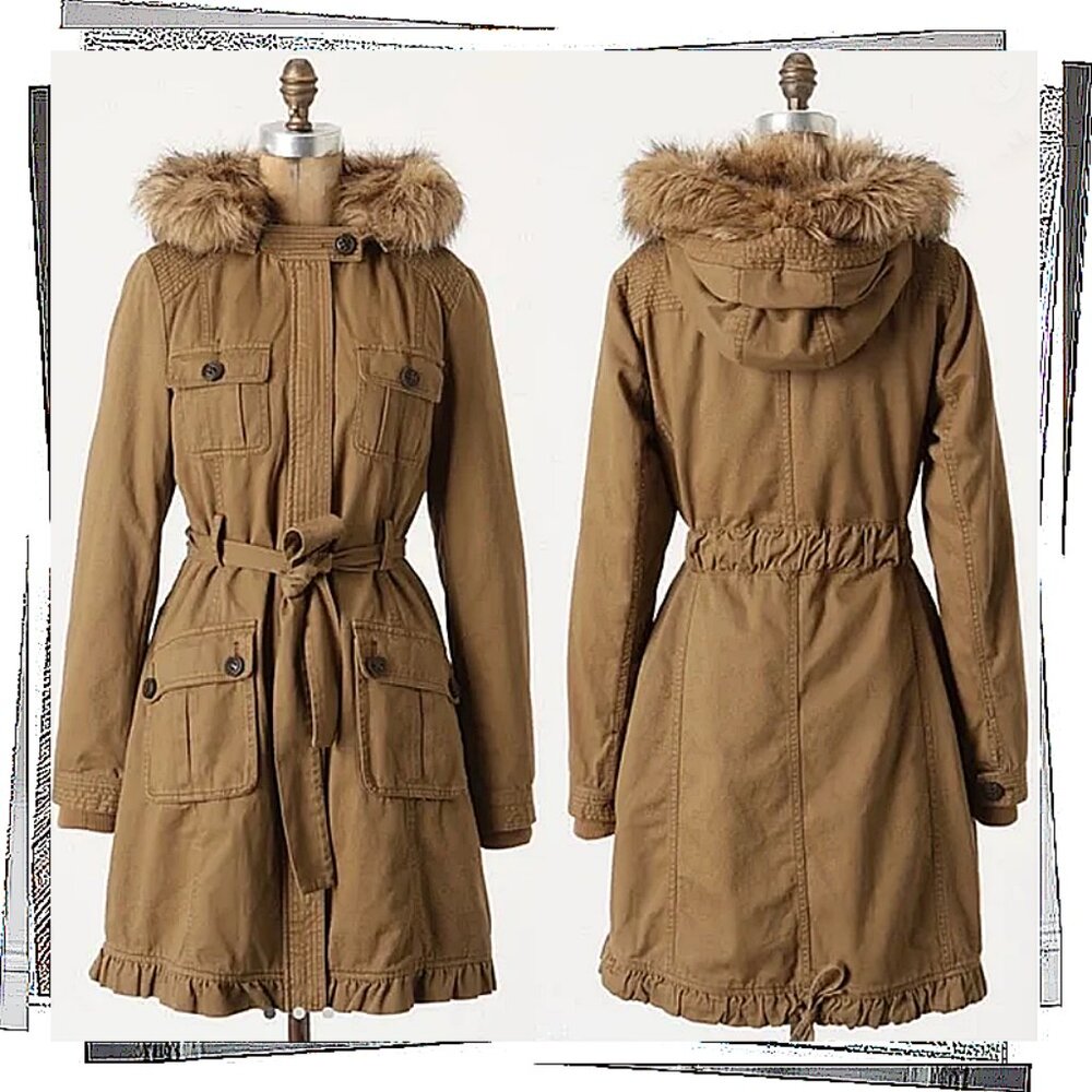 Composable Rich Tan Faux Fur & Sherpa Lined “Vaterland” Parka (4)